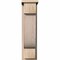 Ekena Millwork Alpine Smooth Corbel w/Backplate, Douglas Fir, 7 1/2"W x 12"D x 28"H COR08X12X28ALP01SDF - alternate 2